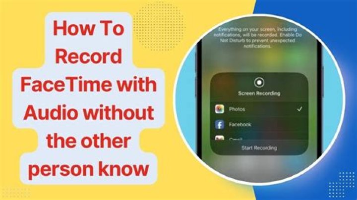 Understanding The Possibility: Can Someone Record FaceTime?